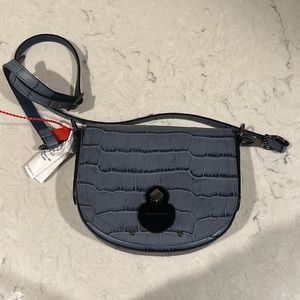 Longchamp Cavalcade Croco Small Crossbody Bag